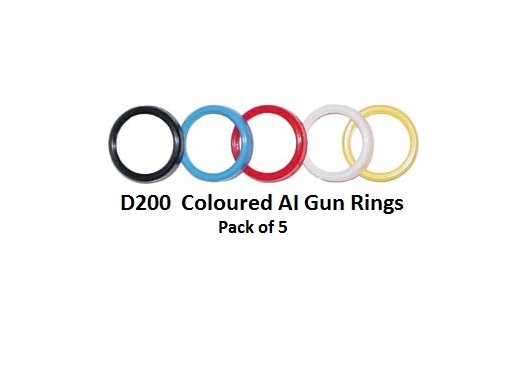 Coloured ID Rings for AI GUNS – Great for FLEXIA