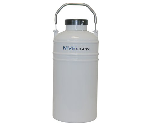 MVE SC 4/2 WITH 1 x 11″ 67MM CANISTER – Vapour Shipper