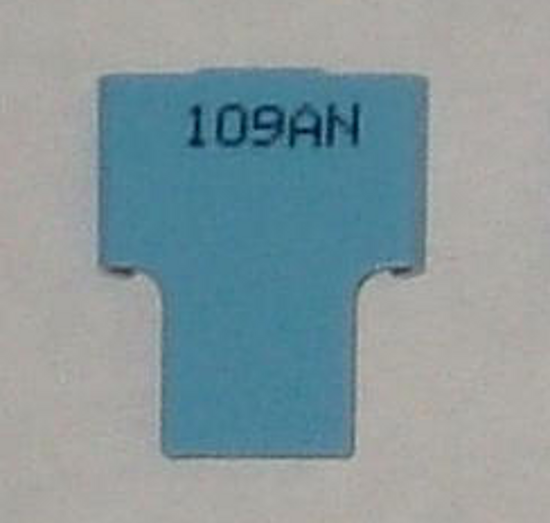 Cane tab to label ampoule cane – BLUE