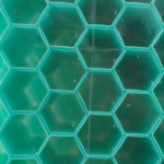 AI 20mm straw storage goblet – Hexagonal – IMV Visotube – Green (pack of 150) - Image 2