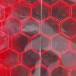 AI 20mm straw storage goblet – Hexagonal – IMV Visotube – Red (pack of 150) - Image 2