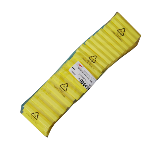 AI 20mm straw storage goblet – Hexagonal – IMV Visotube – Yellow (pack of 150)