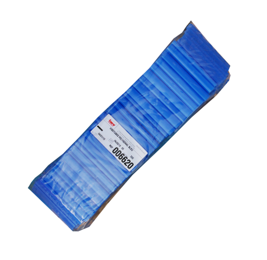 AI straw storage goblet – Polygonal – IMV Visotube – Blue (pack of 300)
